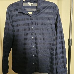 GAP Navy Blue Button Down Shirt